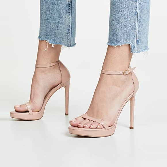 SOLD Stuart Weitzman Adobe Patent Nudist Disco size 9 - Picture 16 of 16